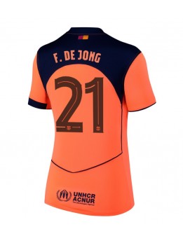 Barcelona Frenkie de Jong #21 Replika Tredje Kläder Dam 2025-26 Kortärmad